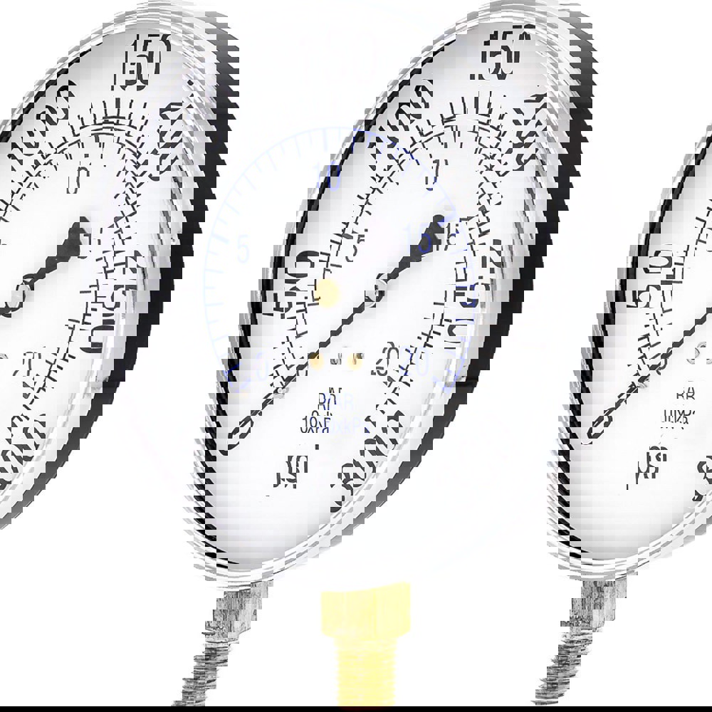 Pressure Gauges; Gauge Type: Utility Gauge ; Scale Type: Dual ; Accuracy (%): 3-2-3% ; Dial Type: Analog ; Thread Type: 1/4